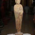 Asian Khmer Standing Wooden Buddha #MS169