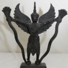 Old Asian Cambodian Bronze Deity Statue #C143