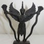Old Asian Cambodian Bronze Deity Statue #C143