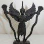 Old Asian Cambodian Bronze Deity Statue #C143