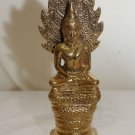 Asian Khmer Cambodian Bronze Sitting Buddha #C141