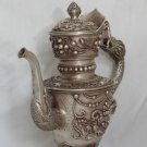 Rare Unique Asian Silver Teapot #G14