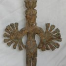 Old Asian Cambodian Bronze Ten Armed Havajra Statue #G10