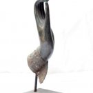Asian Cambodian Buddhist Bronze Hand on Stand  #N19