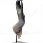 Asian Cambodian Buddhist Bronze Hand on Stand  #N19