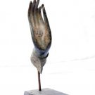 Asian Cambodian Buddhist Bronze Hand on Stand  #N20