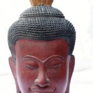 Cambodian Wooden Buddha Head #N10