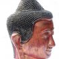 Asian Khmer Cambodian Wooden Buddha Head #N04