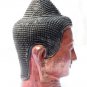 Asian Khmer Cambodian Wooden Buddha Head #N04