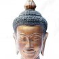 Asian Khmer Cambodian Wooden Buddha Head #N02
