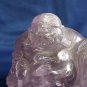 Buddha Chinese Natural Amethyst Laughing Buddha Beautifully Handcarved#C03