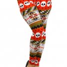 WOMENS PLUS SIZE LEGGINGS ORANGE, GREEN, BROWN, BLACK, & WHITE SIZE 1X 2X 3X