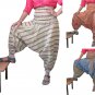 Wholesale Lot 10Pc Stripes Harem Pants Baggy Genie Trouser Jumpsuit Boho Gypsy