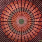 Bedspread Horoscope Mandala Flower print Wall Hanging Bed Cover Tapestry Bird