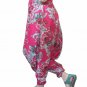 Designer Floral Print Harem Pants Baggy Genie Trouser Jumpsuit Boho Gypsy Indian