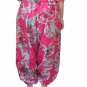Designer Floral Print Harem Pants Baggy Genie Trouser Jumpsuit Boho Gypsy Indian