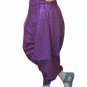 Indian Purple Color Harem pants Baggy Genie Trouser Jumpsuit Boho Gypsy Indian