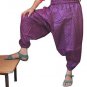 Indian Purple Color Harem pants Baggy Genie Trouser Jumpsuit Boho Gypsy Indian