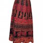 Skirts Indian Summer Wear Wrap Round Skirt Beach Casual Party Wear Boho Woman