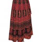 Skirts Indian Summer Wear Wrap Round Skirt Beach Casual Party Wear Boho Woman