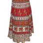 Skirt Beach Casual Party Wear Boho Woman skirts Indian Summer Wear Wrap Round