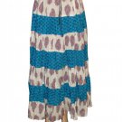 Summer Wear Long Skirt Beach  Casual Party Wear Boho Woman skirts Indian Style