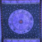 90" Astrology Zodiac Wall Hanging Bed Cover Tapestry BedSpread Horoscope Mandala