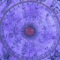 90" Astrology Zodiac Wall Hanging Bed Cover Tapestry BedSpread Horoscope Mandala