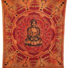 Buddha Wall Hanging Bed Cover Curtain Tapestry Boho  Hippie  Mandala Bedspread