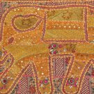 39" Patchwork Tapestry Decor Handmade Throw Embroidery Wall Hanging Art Ethnic