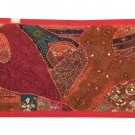 39" Tapestry Decor Handmade Throw Embroidery Wall Hanging Art Ethnic Patchwork