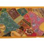 39" Embroidery Wall Hanging Art Ethnic Patchwork Tapestry Decor Handmade Throw