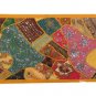 39" Embroidery Wall Hanging Art Ethnic Patchwork Tapestry Decor Handmade Throw