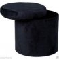 20" Decorative Round Ottoman, Pillow, Pouf, Ethnic Vintage, Stool, Chair Cover,