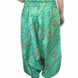Jaipuri Bandhej Print Harem pants Baggy Genie Trouser Jumpsuit Boho Gypsy Indian