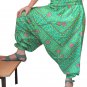 Jaipuri Bandhej Print Harem pants Baggy Genie Trouser Jumpsuit Boho Gypsy Indian