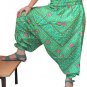 Jaipuri Bandhej Print Harem pants Baggy Genie Trouser Jumpsuit Boho Gypsy Indian
