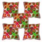 New Cushion Cover Whole Sale Lot Pillow Covers 16 X 16 Throw Bird Print Kantha,