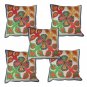New Cushion Cover Whole Sale Lot Pillow Covers 16 X 16 Throw Bird Print Kantha,