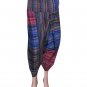 Stripes Baggy Genie Trouser Jumpsuit Boho Gypsy Indian Multi Color Harem Pants