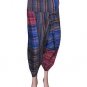 Stripes Baggy Genie Trouser Jumpsuit Boho Gypsy Indian Multi Color Harem Pants