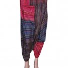 Genie Trouser Jumpsuit Boho Gypsy Indian Multi Color Harem Pants Stripes Baggy