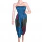 Jumpsuit Boho Gypsy Indian Multi Color Harem Pants Stripes Baggy Genie Trouser