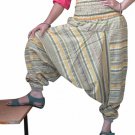 Beautiful Stripes Harem Pants Baggy Genie Trouser Jumpsuit Boho Gypsy Indian