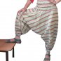 Designer Stripes Harem Pants Baggy Genie Trouser Jumpsuit Boho Gypsy Indian