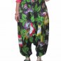 Beautiful Floral Print Harem Pants Baggy Genie Trouser Jumpsuit Boho Gypsy India