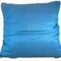 Exclusive Blue Silk Cushion Cover HomeDecor Embroidery Pillow Covers 16X16 Throw