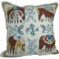Ethnic Cushion Cover Home Decor Patch Work Cotton Pillow Covers 16 X 16 Throw