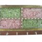 Multi Gem Stone Wooden Key Holder Handicraft Wall Hanging ,6 key Stand Hanger