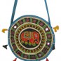 Elephant Handicraft Round Shoulder Hand Bag IndianEmbroidery Women Purse Handbag